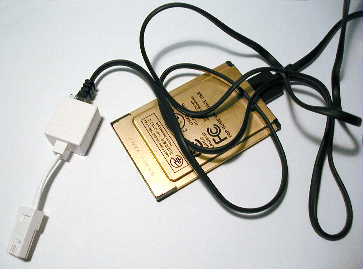 PCMCIA Modem